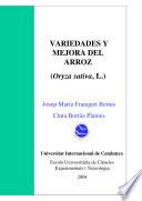 Variedades y mejora del arroz