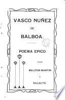 Vasco Nuñez de Balboa, poema épico