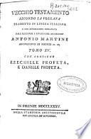 Vecchio Testamento secondo la Volgata