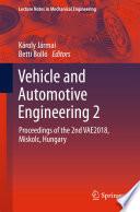 Vehicle and Automotive Engineering 2