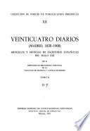 Veinticuatro diarios. Madrid, 1830-1900