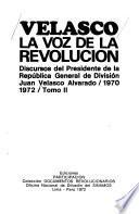 Velasco, la voz de la Revolución
