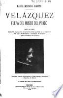 Velázquez fuera del Museo del Prado