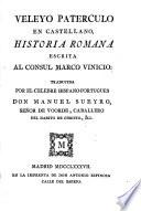 Veleyo Paterculo en castellano, historia romana ...