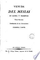 Venida del Mesías en gloria y magestad, 1-2
