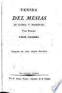 Venida del Mesias en gloria y magestad