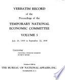 Verbatim Record of the Proceedings