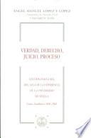 Verdad, derecho, juicio, proceso