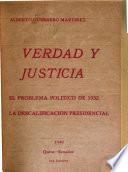 Verdad y justicia
