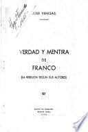 Verdad y mentira de Franco