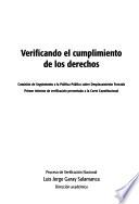 Verificando el cumplimiento de los derechos