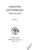 Versione Letterale Dell' Iliade