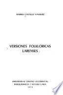 Versiones folklóricas larenses
