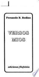 Versos míos