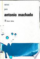 Versos para Antonio Machado