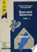 VI censo de población y V de vivienda, 2001: Provincia de Zamora Chinchipe