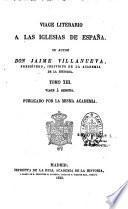 Viage literario á las iglesias de España