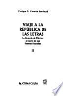 Viaje a la república de las letras