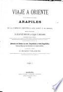 Viaje a Oriente de la fragata de guerra Arapiles y de la comision científica que llevó á su bordo