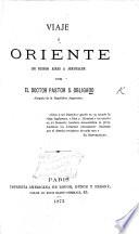 Viaje á oriente