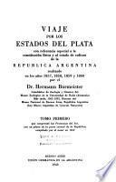 Viaje por los estados del Plata