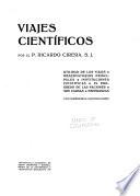 Viajes científicos