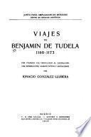 Viajes de Benjamin de Tudela, 1160-1173