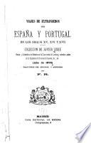 Viajes de extranjeros por España y Portugal en los siglos XV, XVI y XVII