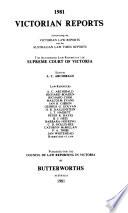 Victorian Reports