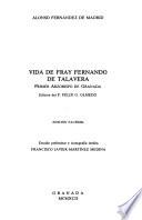 Vida de fray Fernando de Talavera, primer Arzobispo de Granada