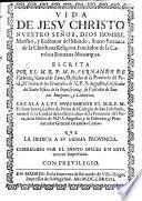 Vida de Jesu Christo Nuestro Senor ... Escrita por ... F. de V. ... Sacal a luz nuevamente el M. R. P. M. Fr. J. Suazo ... Tercera impression, etc