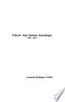 Vida de José Antonio Anzoátegui, 1789-1819