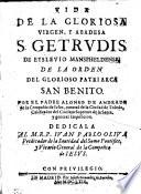Vida de la gloriosa virgen, y abadesa S. Getrudis de Eyslevio Manspheldense de la orden ... San Benito