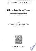 Vida de Lazarillo de Tormes