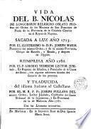Vida del B. Nicolas de Longobardi... del Orden de los Mínimos ... en el Reyno de Nápoles