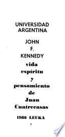 Vida, espíritu y pensamiento de Juan Cuatrecasas