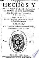 Vida, Hechos y Doctrina del Ven
