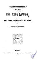 Vida militar y politica de Espartero