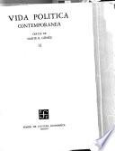 Vida política contemporánea