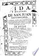 Vida y milagros de San Juan Nepomuceno