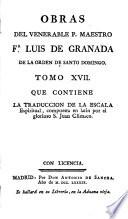 Vida y virtudes del venerable varon el Padre Maestro Fra Luís de Granada