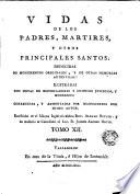 Vidas de los Padres Martires y otros principales santos, 12
