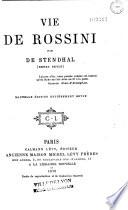 Vie de Rossini