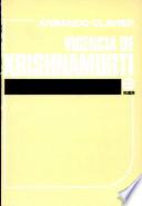 Vigencia de Krishnamurti