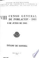 VIII censo general de población,1960