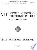 VIII censo general de población,1960
