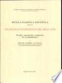 Villancicos polifónicos del siglo XVII