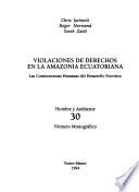 Violaciones de derechos en la amazonia ecuatoriana