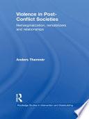 Violence in Post-Conflict Societies