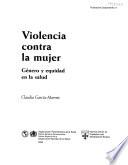 Violencia contra la mujer